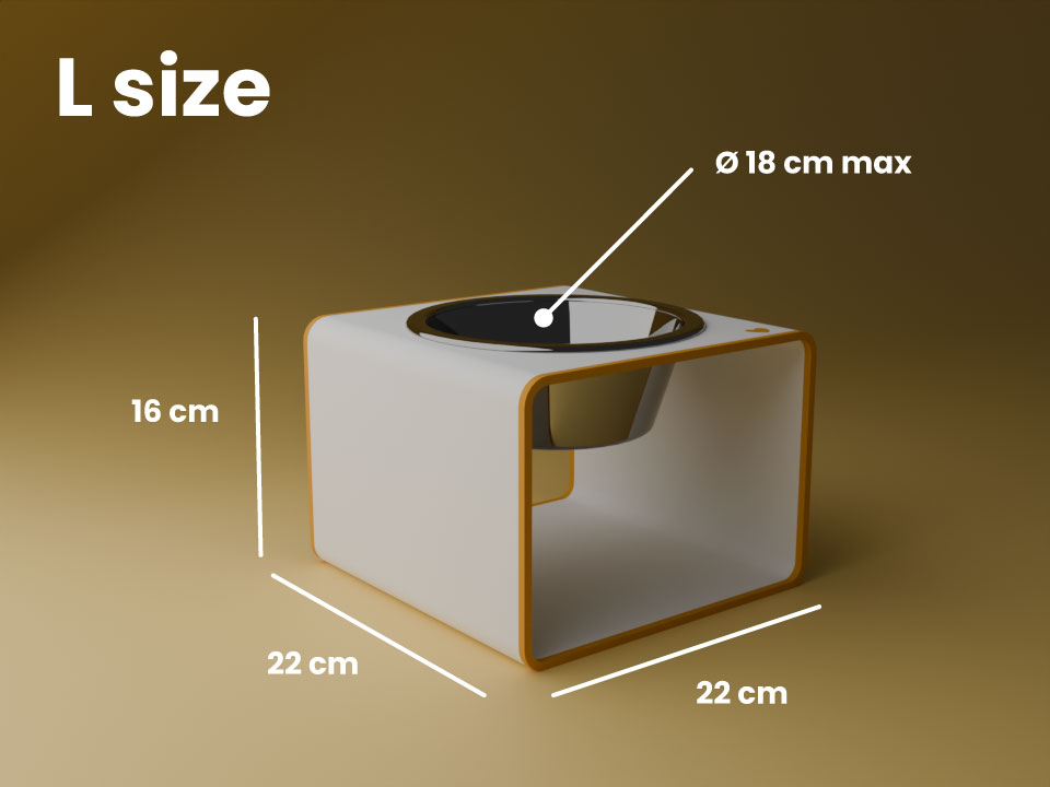 Comedero elevado para mascotas