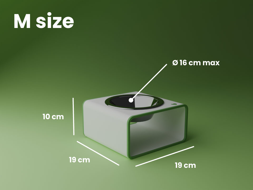 Comedero elevado para mascotas