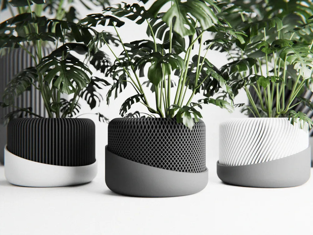 Maceta japonesa con riego aútomatico