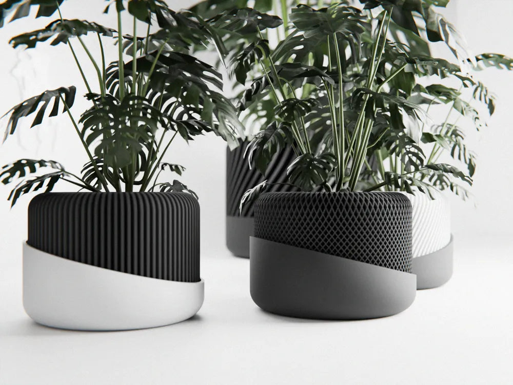 Maceta japonesa con riego aútomatico