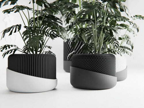 Maceta japonesa con riego aútomatico