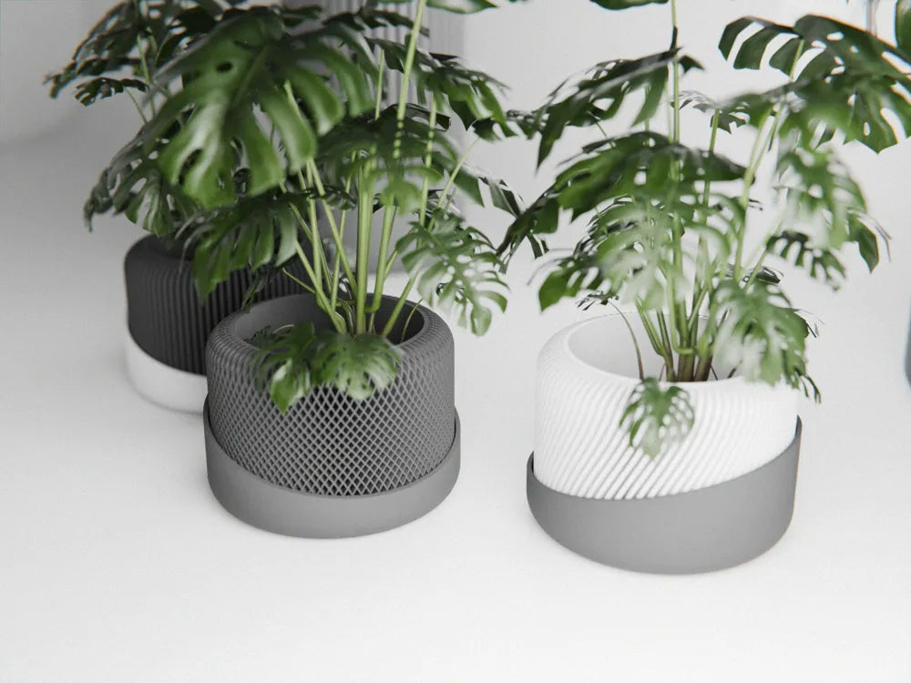 Maceta japonesa con riego aútomatico