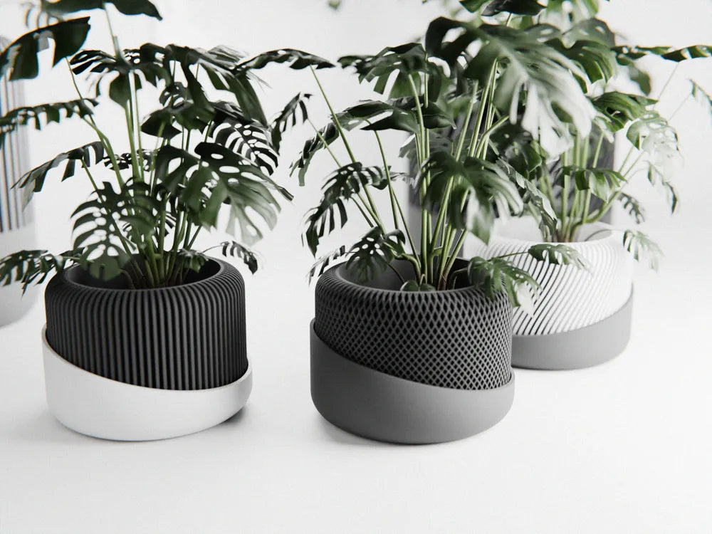 Maceta japonesa con riego aútomatico